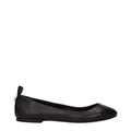 The Attico Schwarze Ballerinas aus Leder