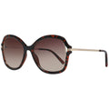 Guess Brown Metal and Plastic Sunglasses