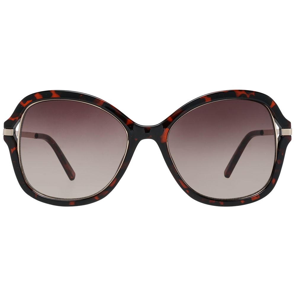 Guess Brown Metal and Plastic Sunglasses