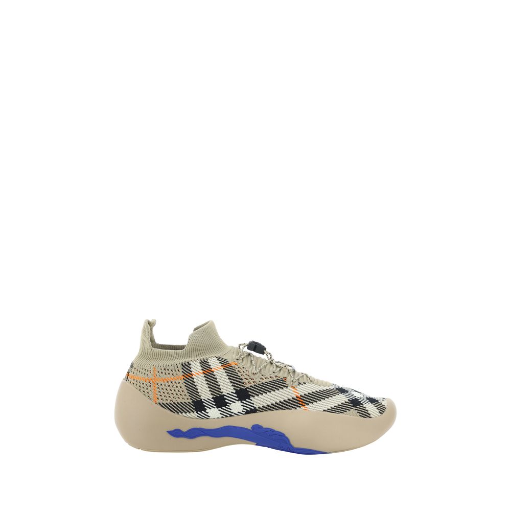 Burberry Braune Gummisneaker