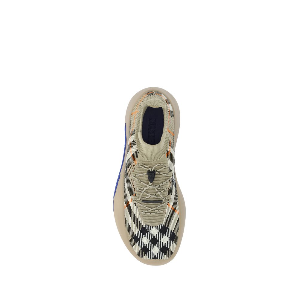 Burberry Braune Gummisneaker