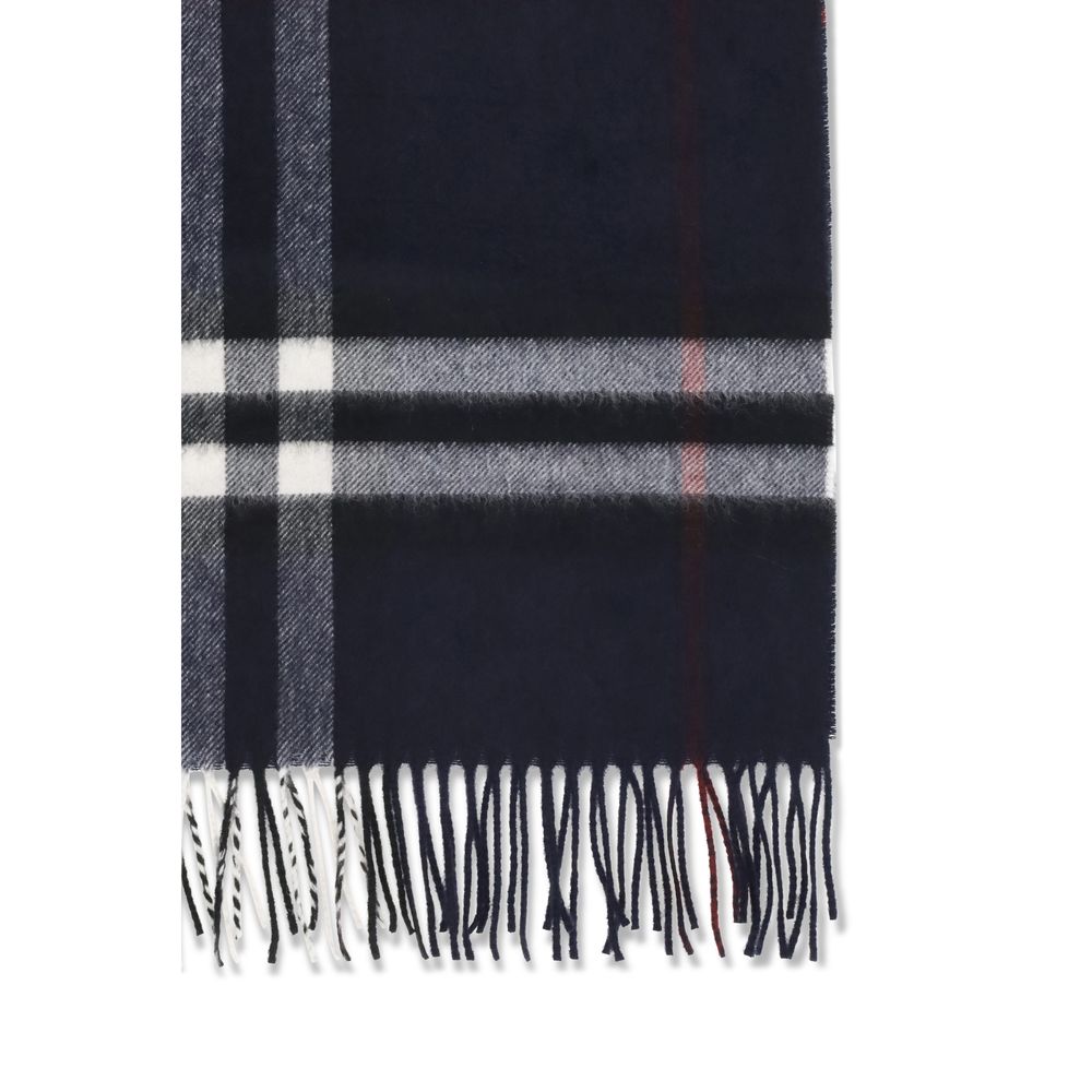 Burberry Blaues Kaschmir-Tuch