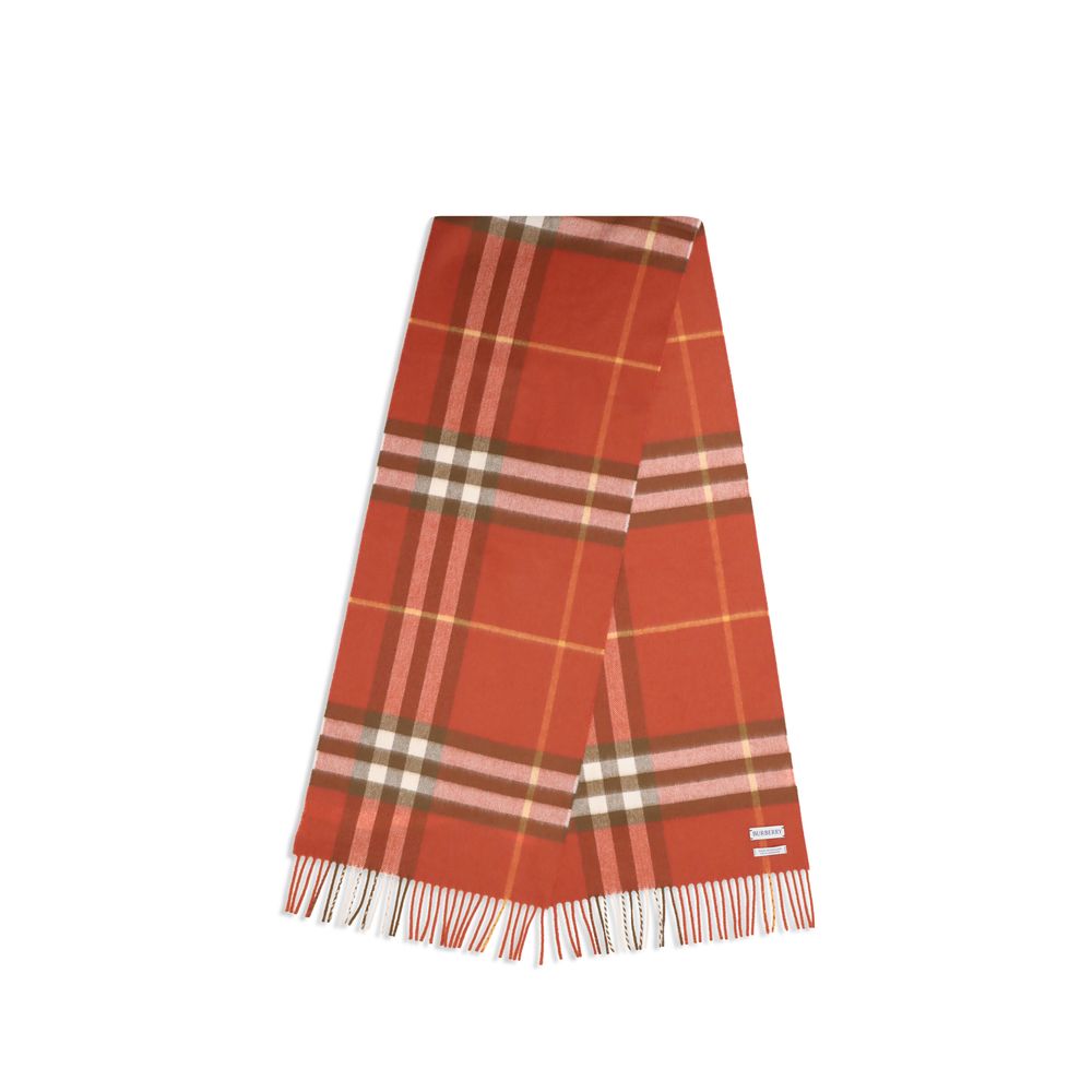 Burberry Schal aus rotem Kaschmir