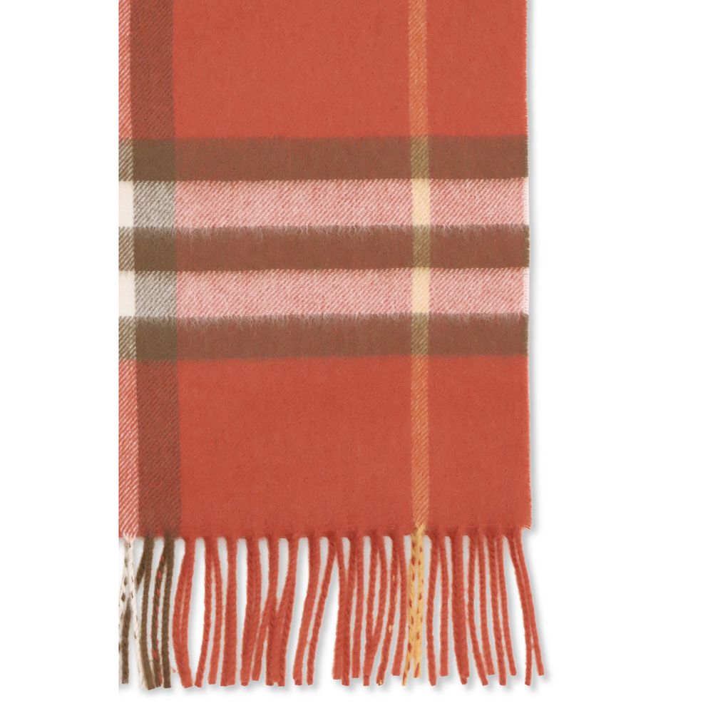 Burberry Schal aus rotem Kaschmir
