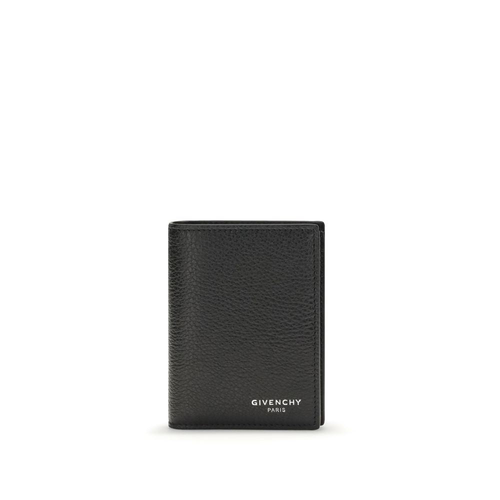 Givenchy Schwarzes Kalbsleder Bos Taurus Portemonnaie