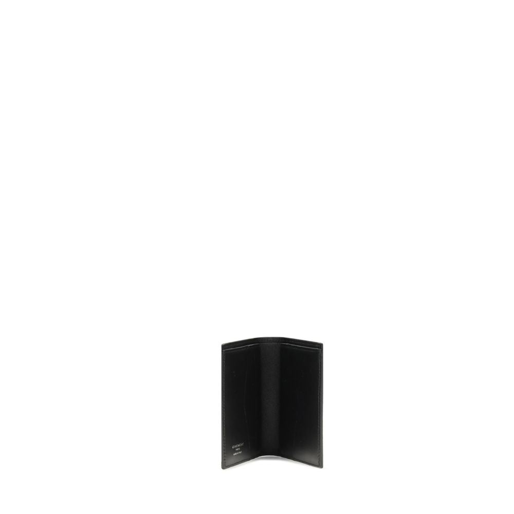 Givenchy Schwarzes Kalbsleder Bos Taurus Portemonnaie