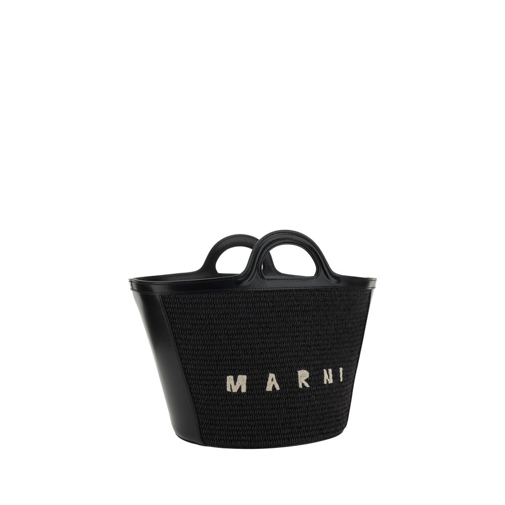 Marni Tropische Baumwoll-Umhängetasche