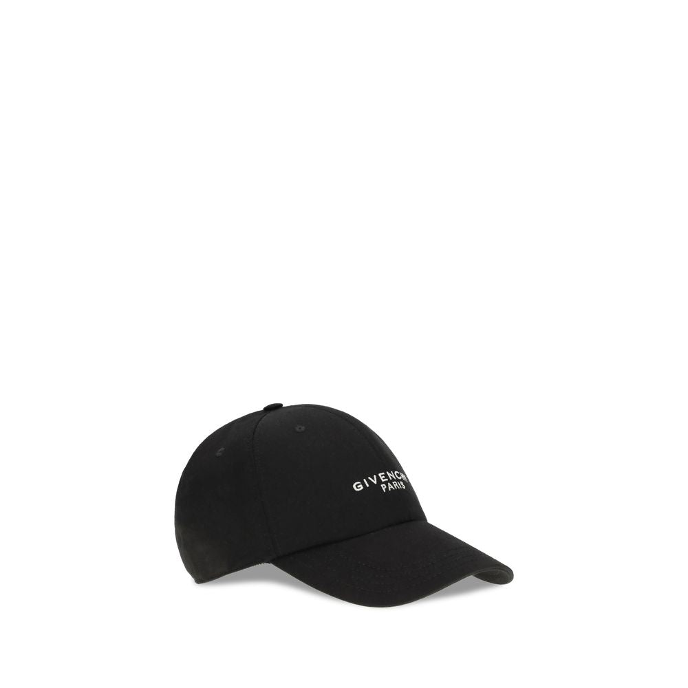 Givenchy Black Cotton Cap (Baseball Cap)