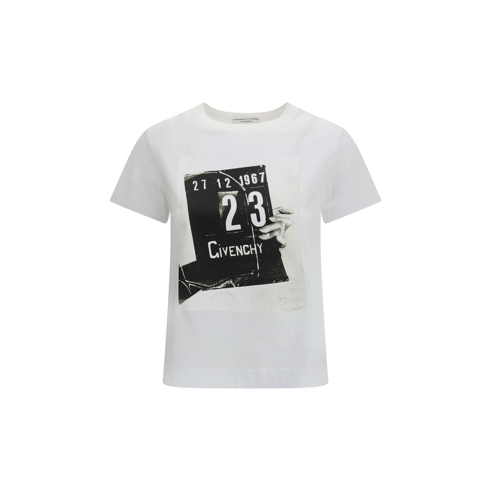 Givenchy Baumwoll-T-Shirt in Weiß