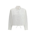 Marni White Cotton Short-Sleeved Shirt