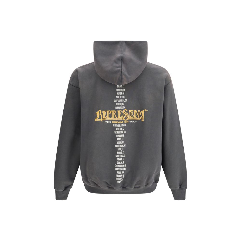Represent Grey Cotton Sweatshirt