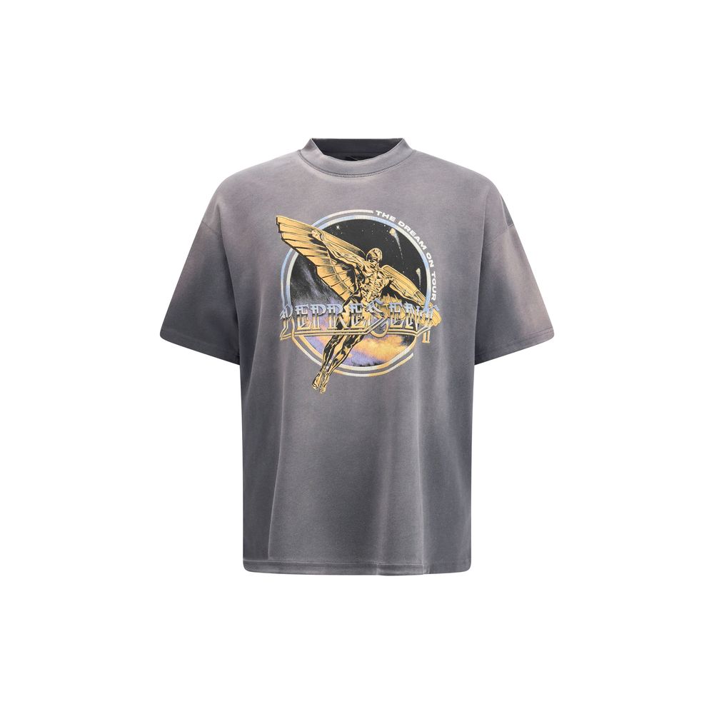 Represent Grey Cotton T-Shirt