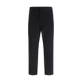 Thom Browne Black Cotton Chino Trousers
