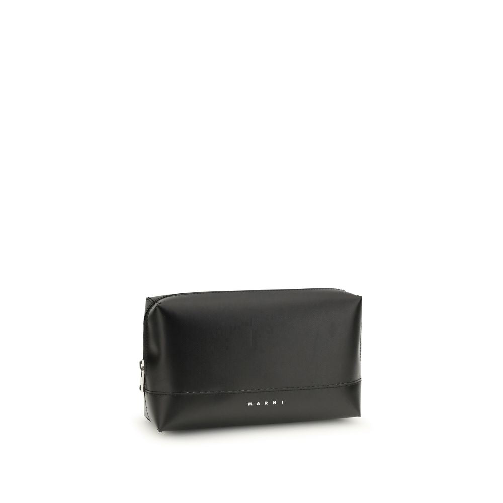 Marni Black Calfskin Shoulder Bag Bos Taurus