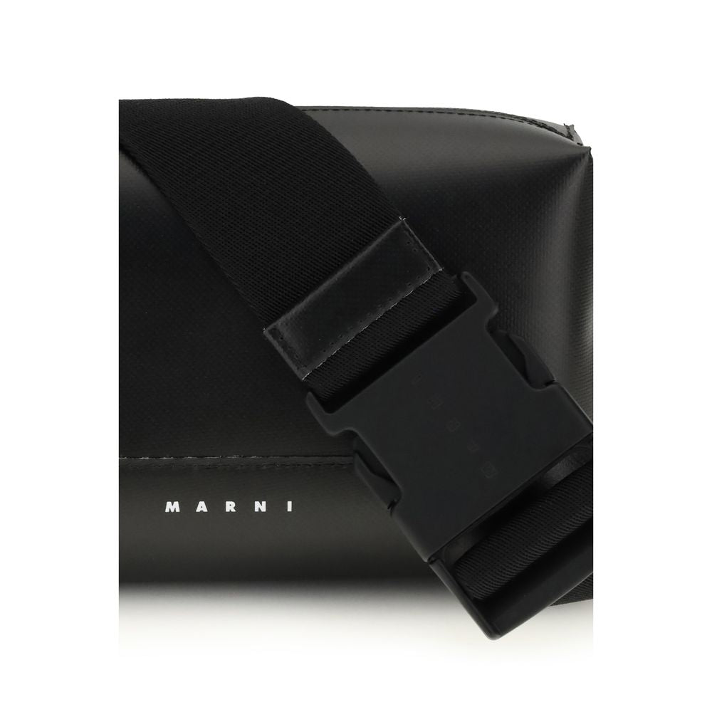 Marni Black Calfskin Shoulder Bag Bos Taurus
