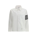 Thom Browne Weißes Baumwoll-Hemd