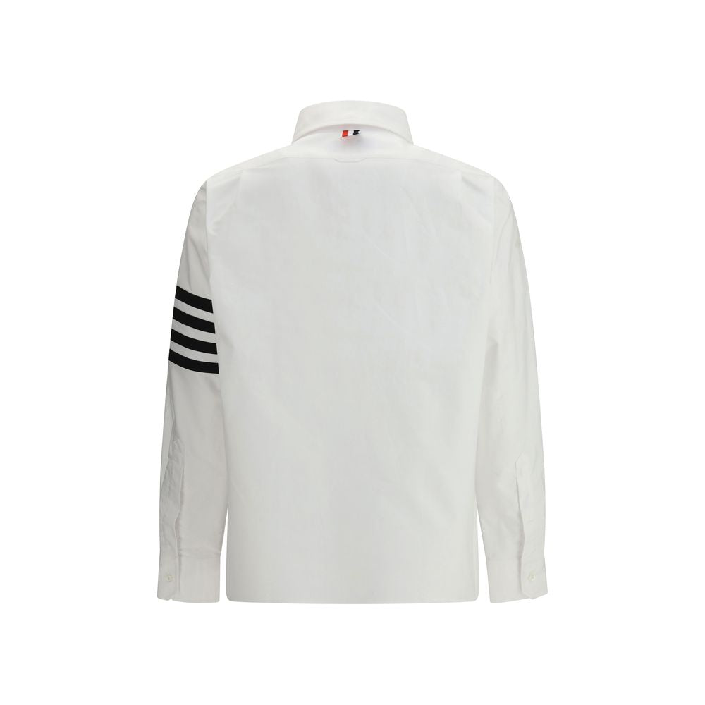 Thom Browne Weißes Baumwoll-Hemd