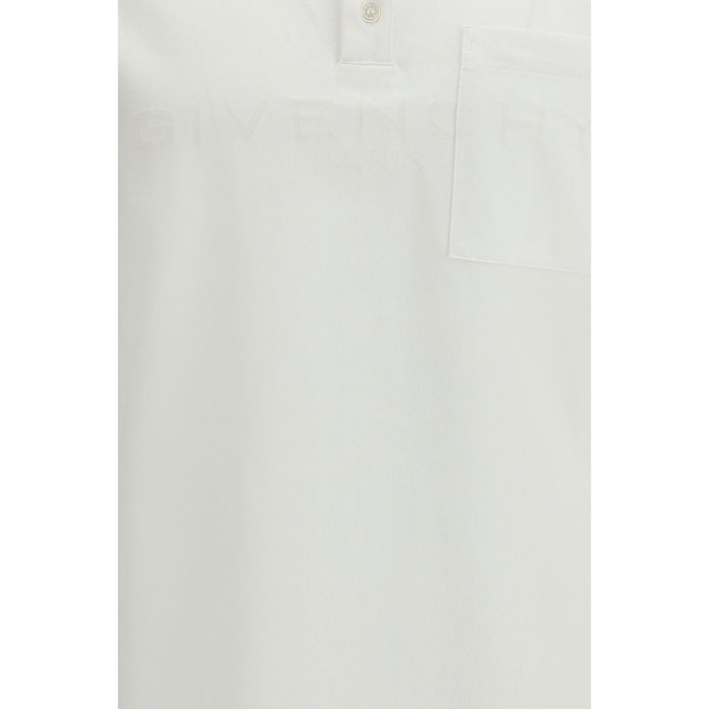 Givenchy Weißes Baumwoll-Poloshirt