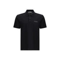 Givenchy Schwarzes Baumwoll-Poloshirt