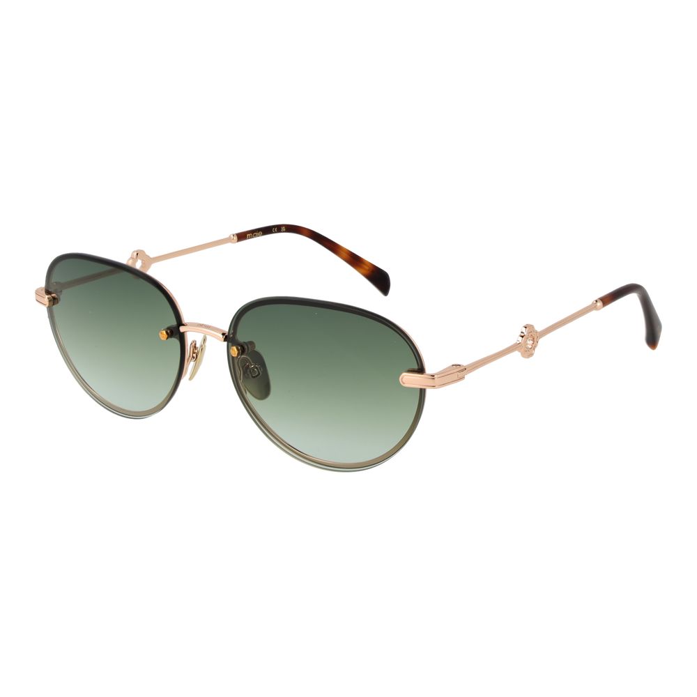 Maje Sonnenbrille aus Goldmetall