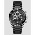 GC Sporty Ceramic Watch in Black