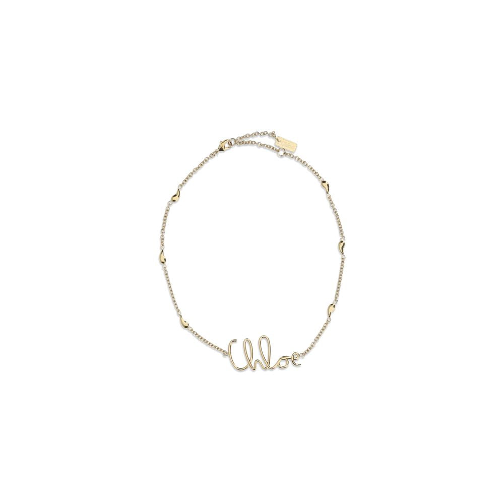 Chloé Necklace in Gold-Tone Brass