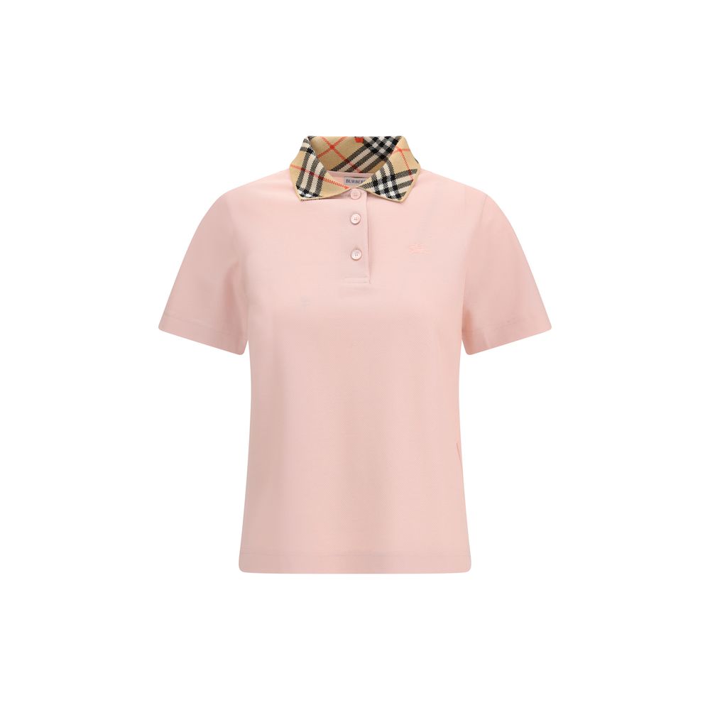 Burberry Mehrfarbiges Polohemd aus Baumwolle