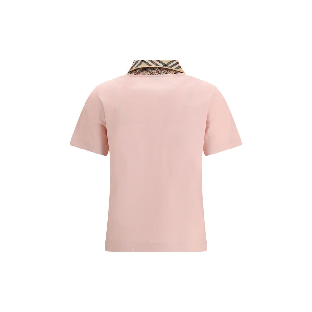 Burberry Mehrfarbiges Polohemd aus Baumwolle