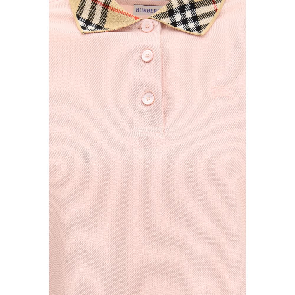 Burberry Mehrfarbiges Polohemd aus Baumwolle