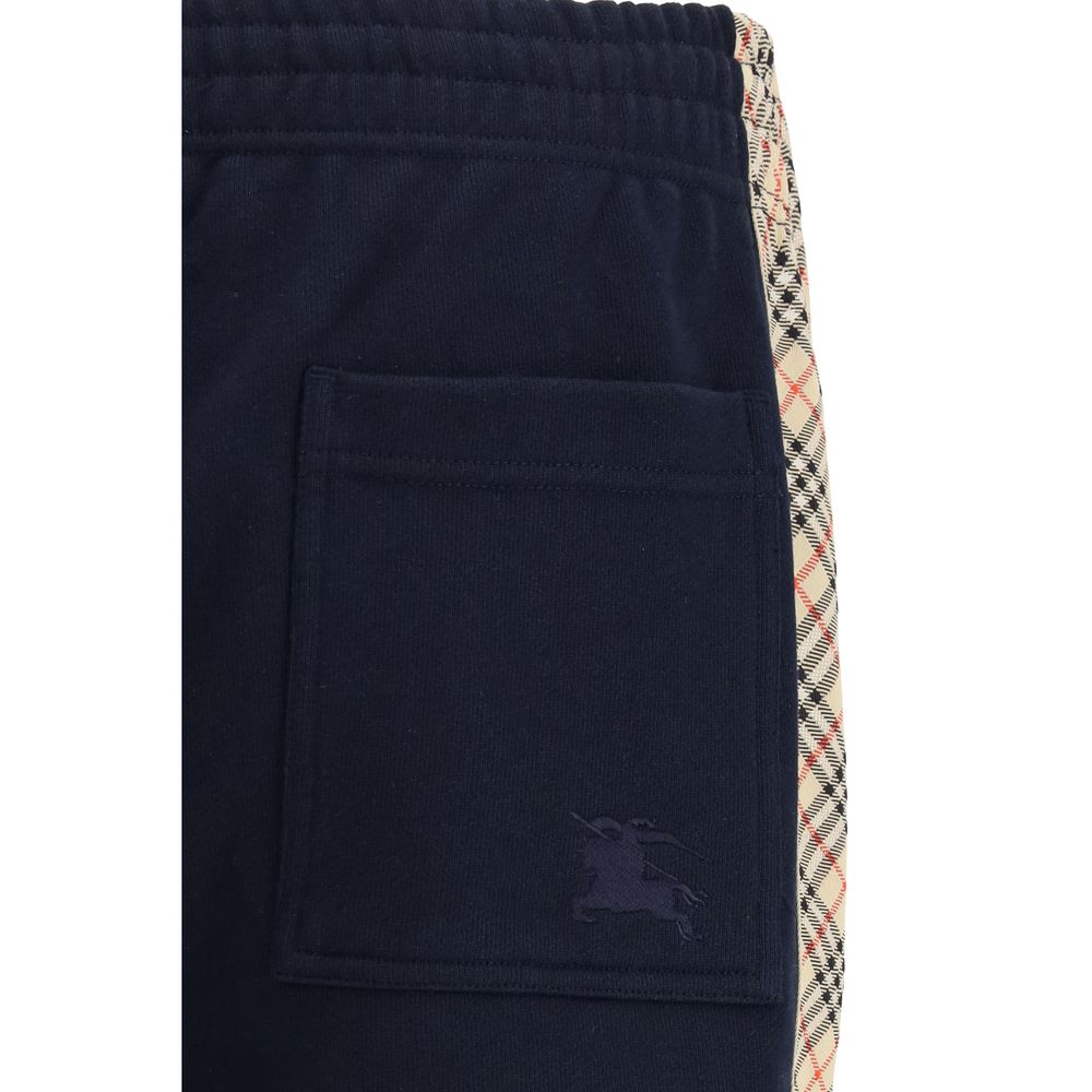 Burberry Blue Cotton Joggers