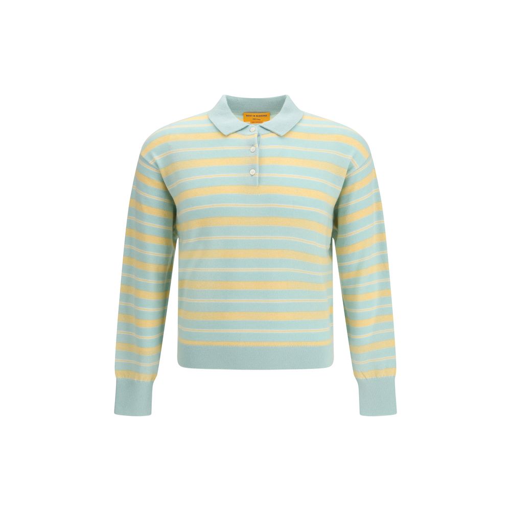 Guest in Residence Mehrfarbiges Kaschmir-Poloshirt