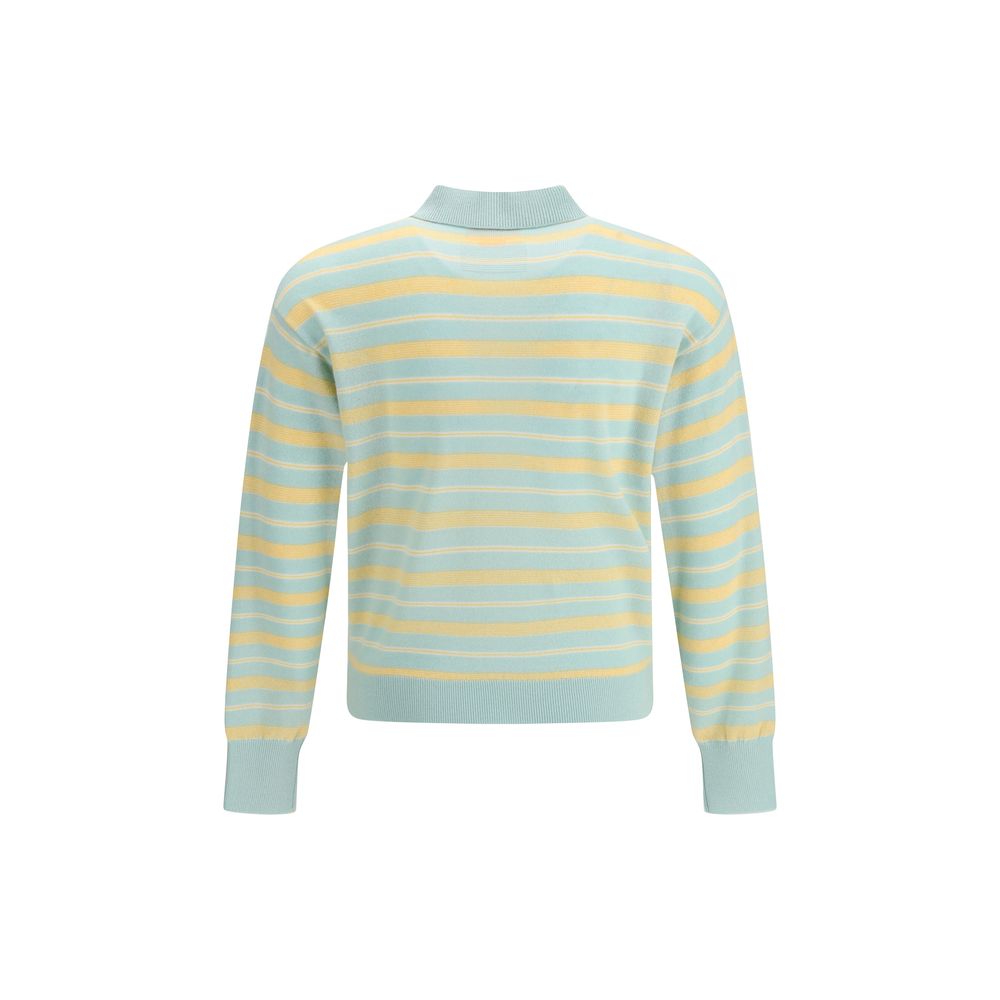 Guest in Residence Mehrfarbiges Kaschmir-Poloshirt