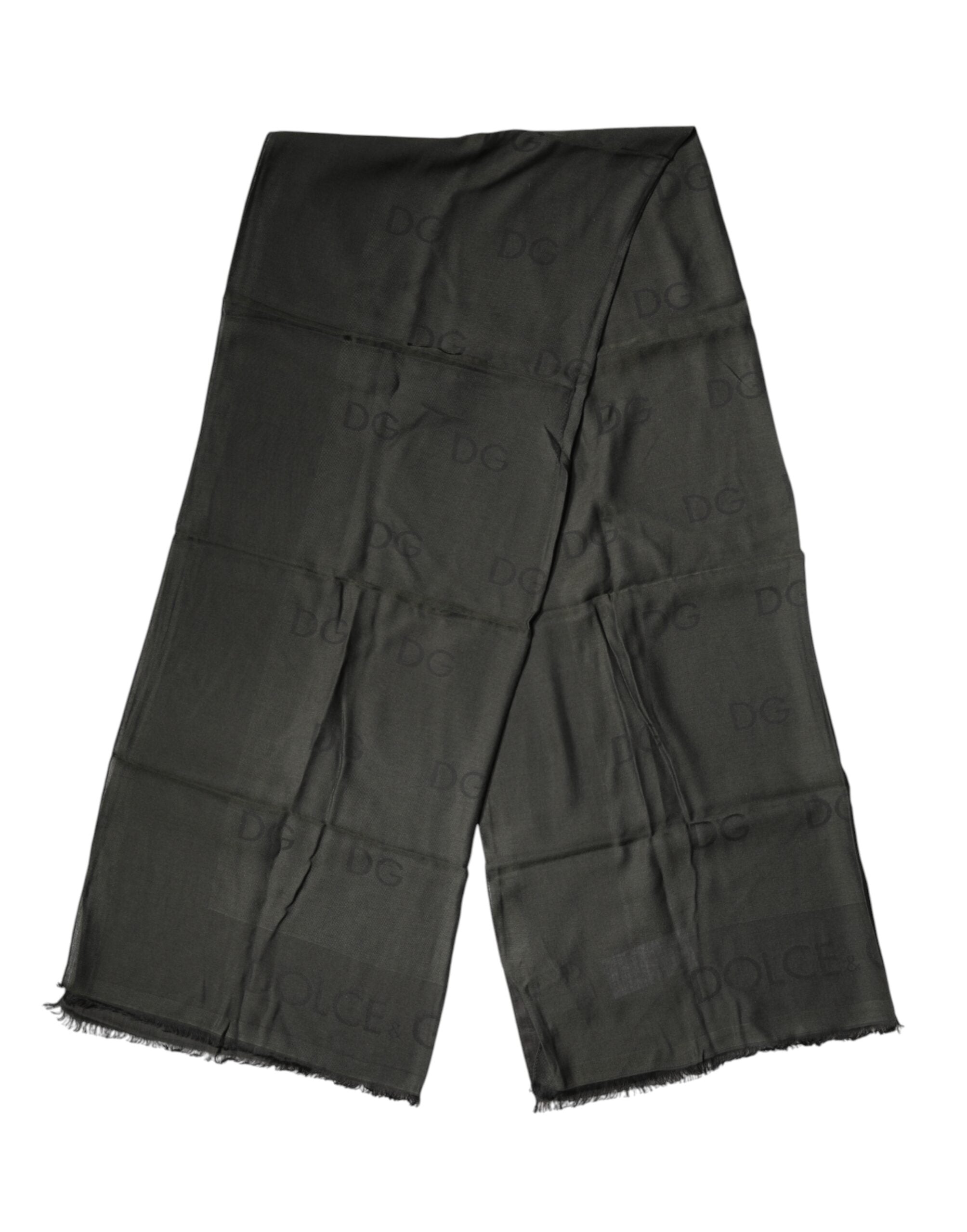 Dolce & Gabbana Schwarzer Modal-Halstuch für Herren Schal für Herren