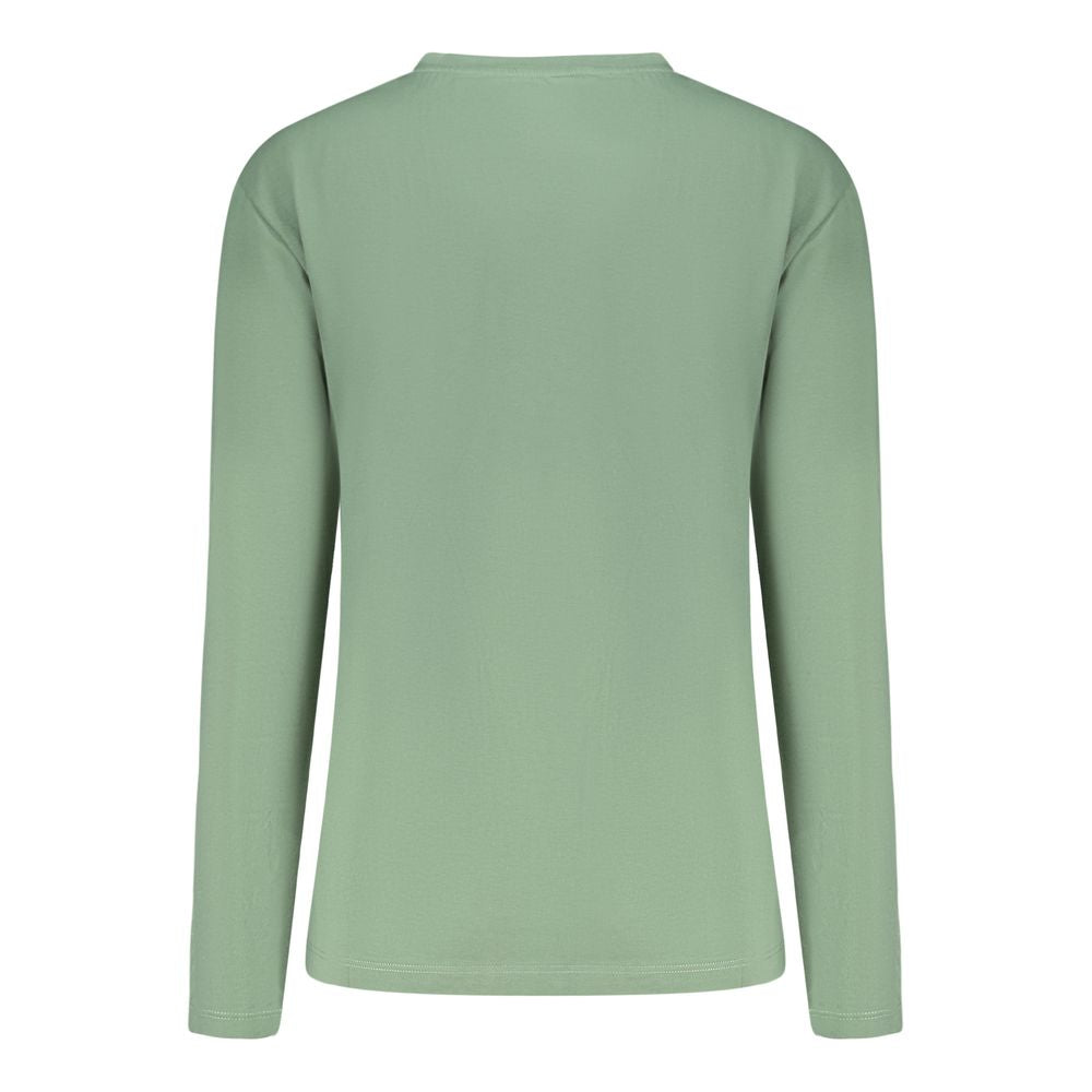 North Sails Green Cotton T-Shirt for Women