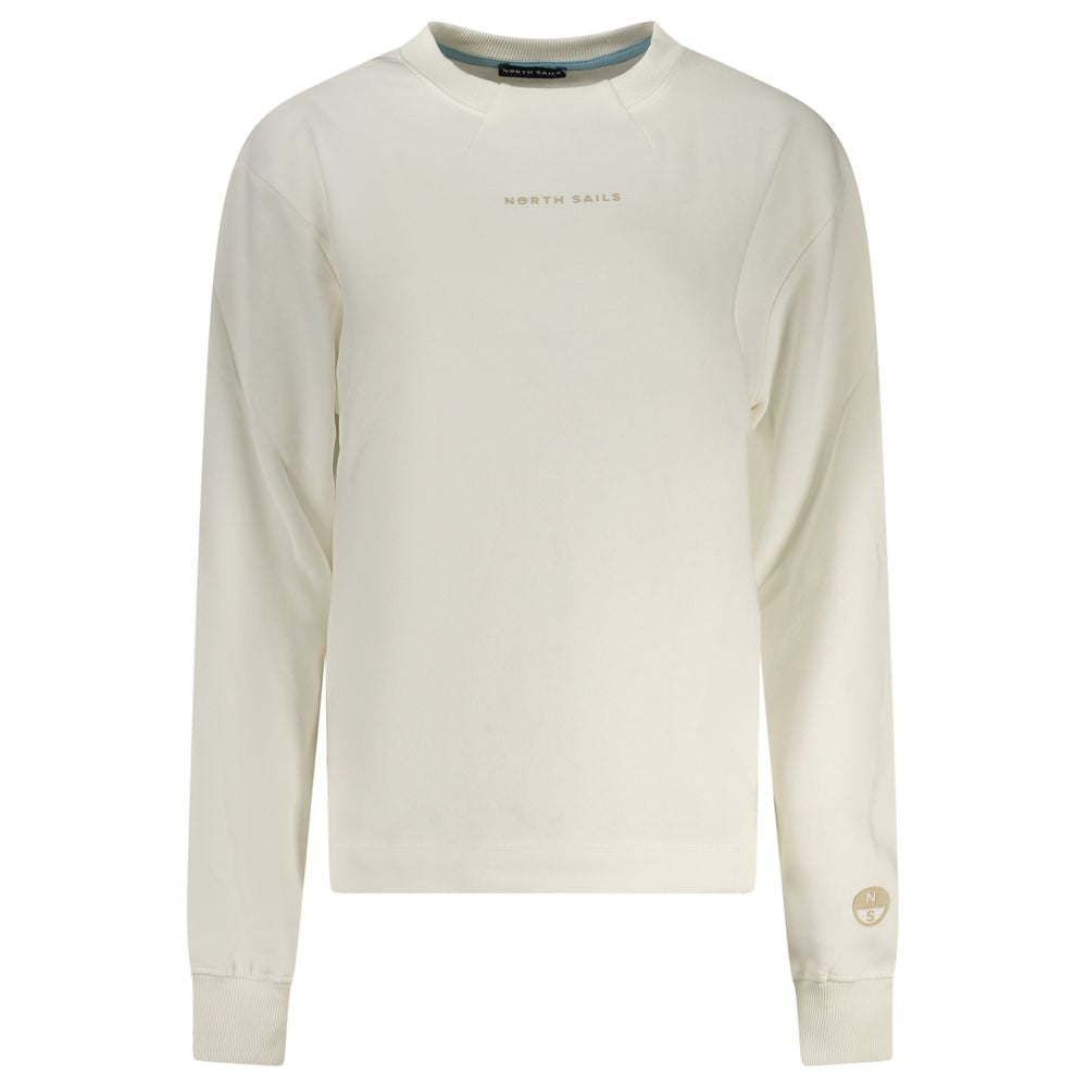 North Sails Women's White Cotton Sweatshirt