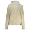 North Sails Women's White Polyester Knit Cardigan