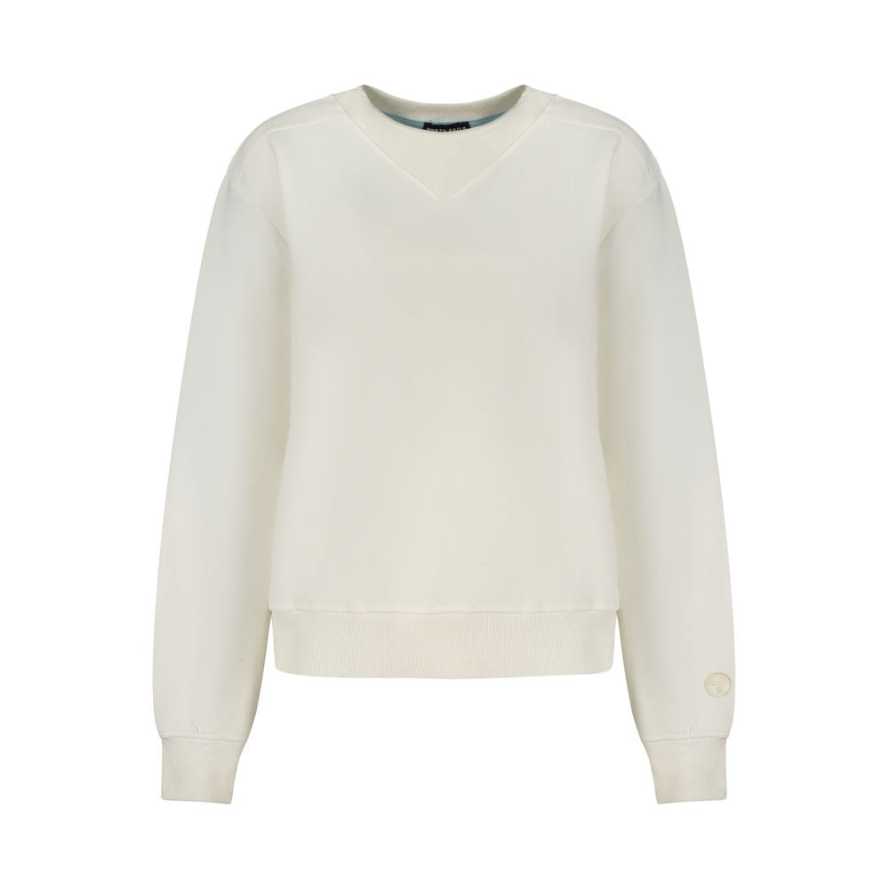 North Sails White Cotton Sweatshirt for Women