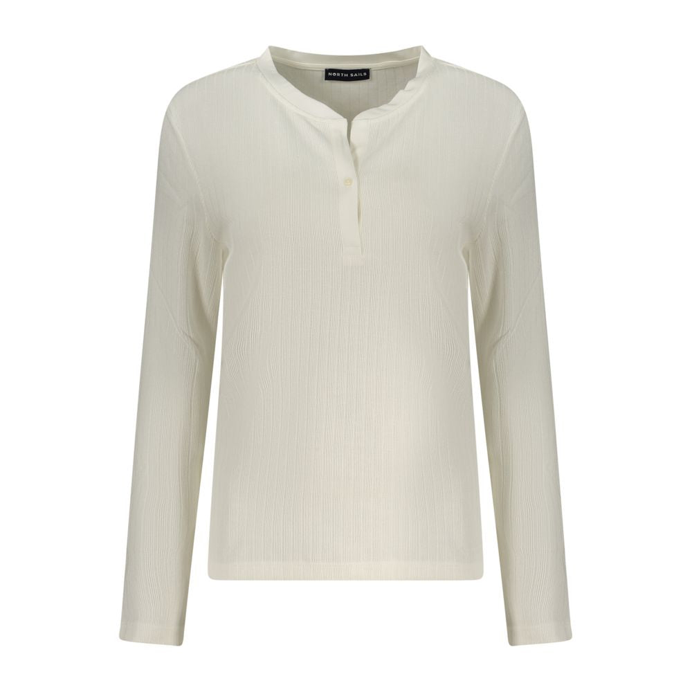 North Sails Damenpullover aus Polyester in Weiß