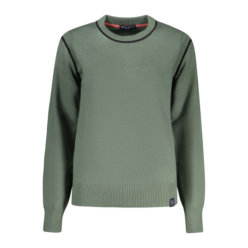 North Sails Damenpullover Verde Viscosa
