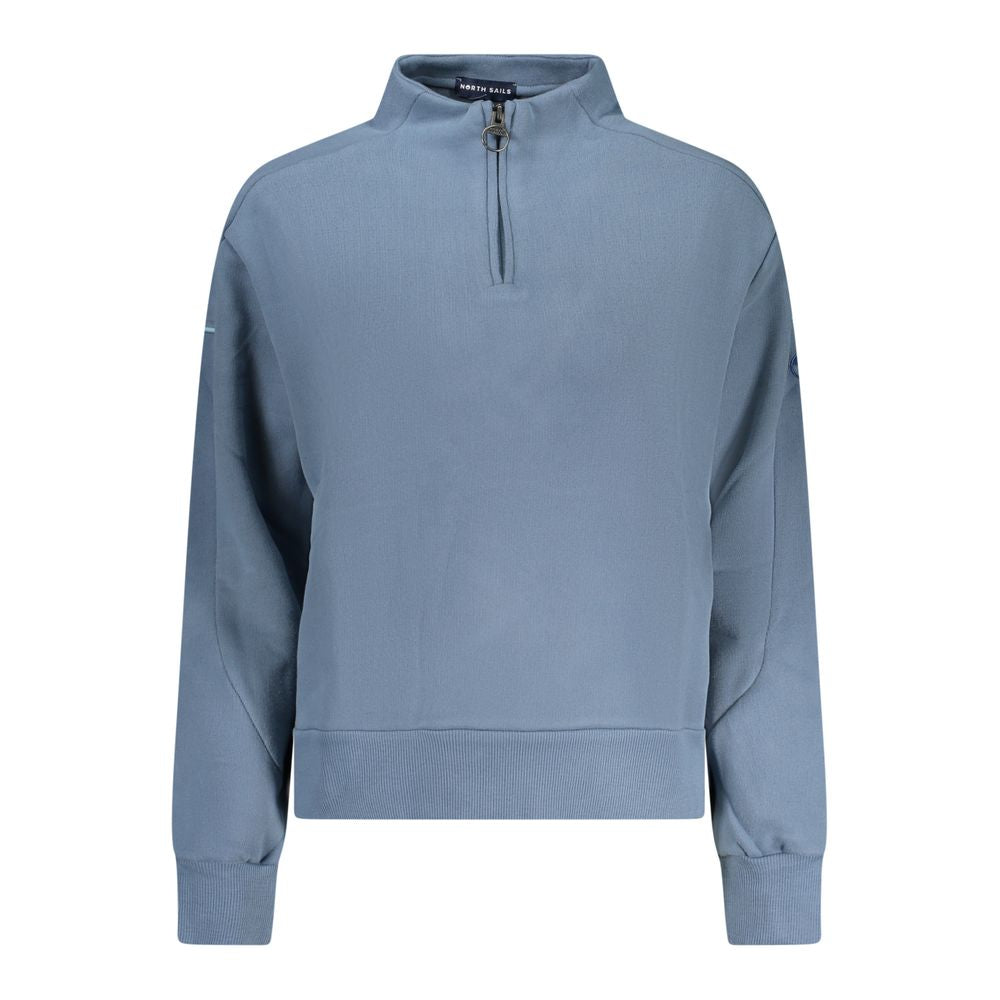 North Sails Blaues Baumwoll-Sweatshirt für Damen