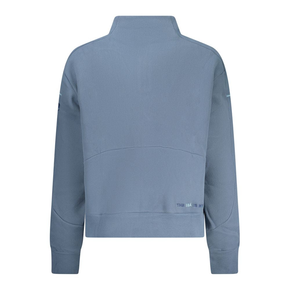 North Sails Blaues Baumwoll-Sweatshirt für Damen