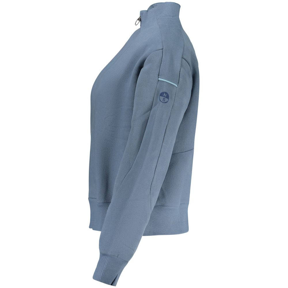 North Sails Blaues Baumwoll-Sweatshirt für Damen