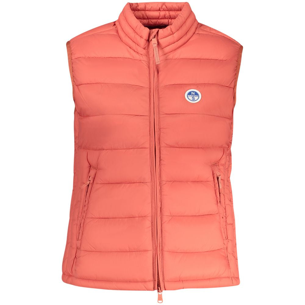North Sails Women's Polyester Vest in Red
