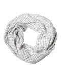 Dolce & Gabbana White Polyester Polka Dot Scarf