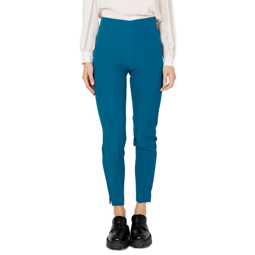 Hanny Deep Schwarze Hose aus Polyester