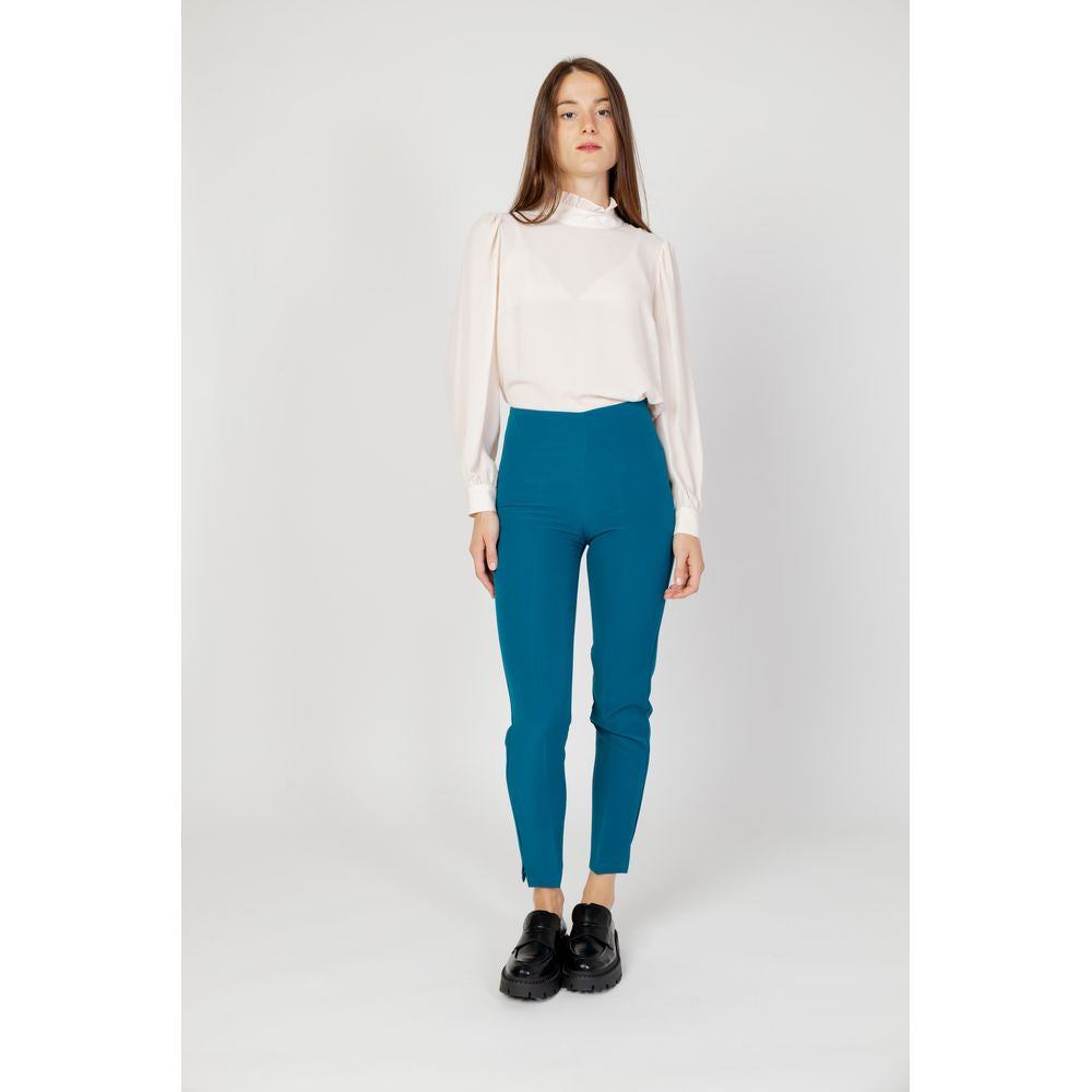Hanny Deep Schwarze Hose aus Polyester
