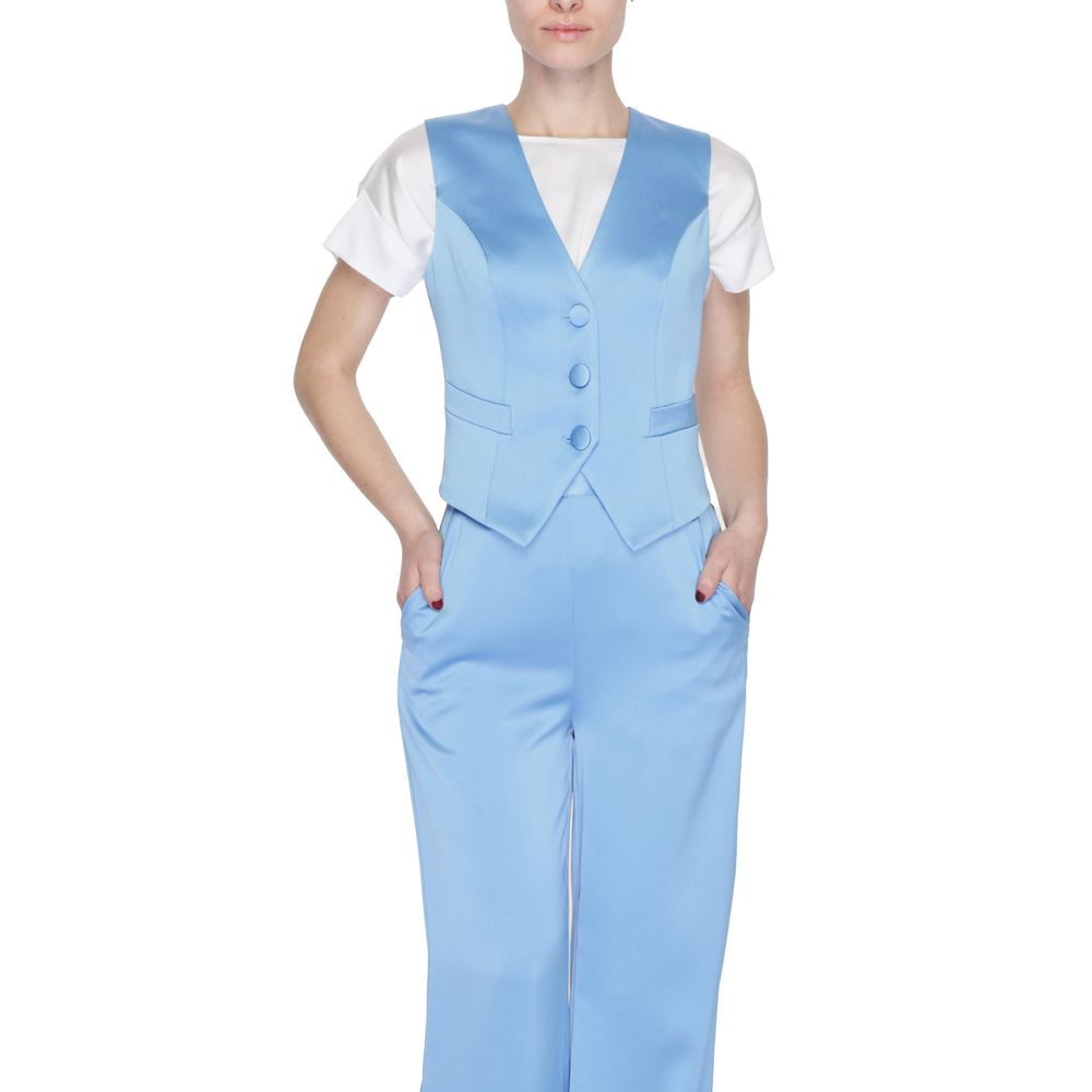 Silence Blue Polyester Vest