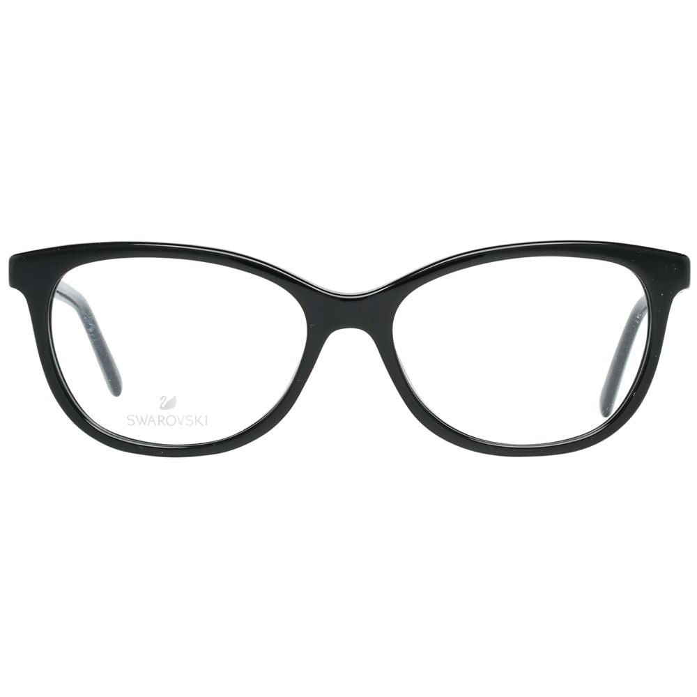 Swarovski Brille aus schwarzem Metall & Kunststoff (Gestell)