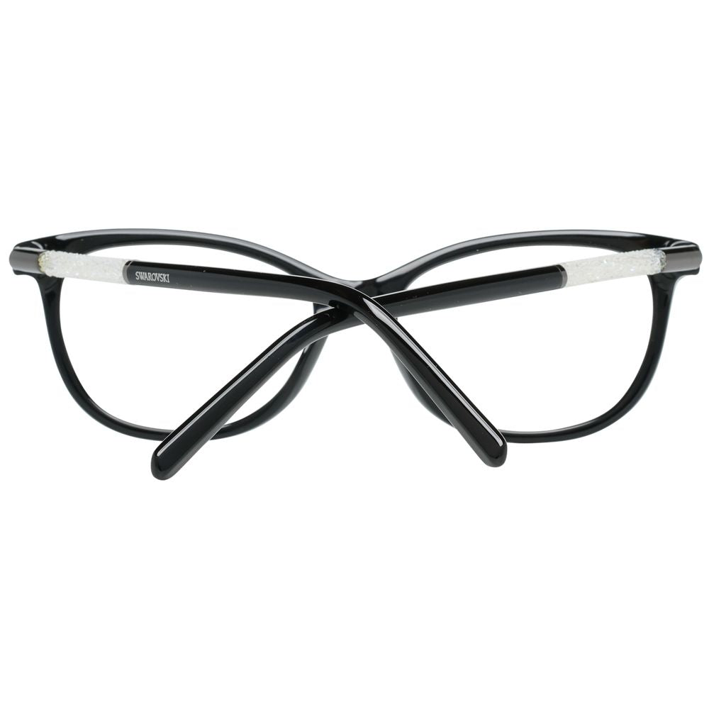 Swarovski Brille aus schwarzem Metall & Kunststoff (Gestell)