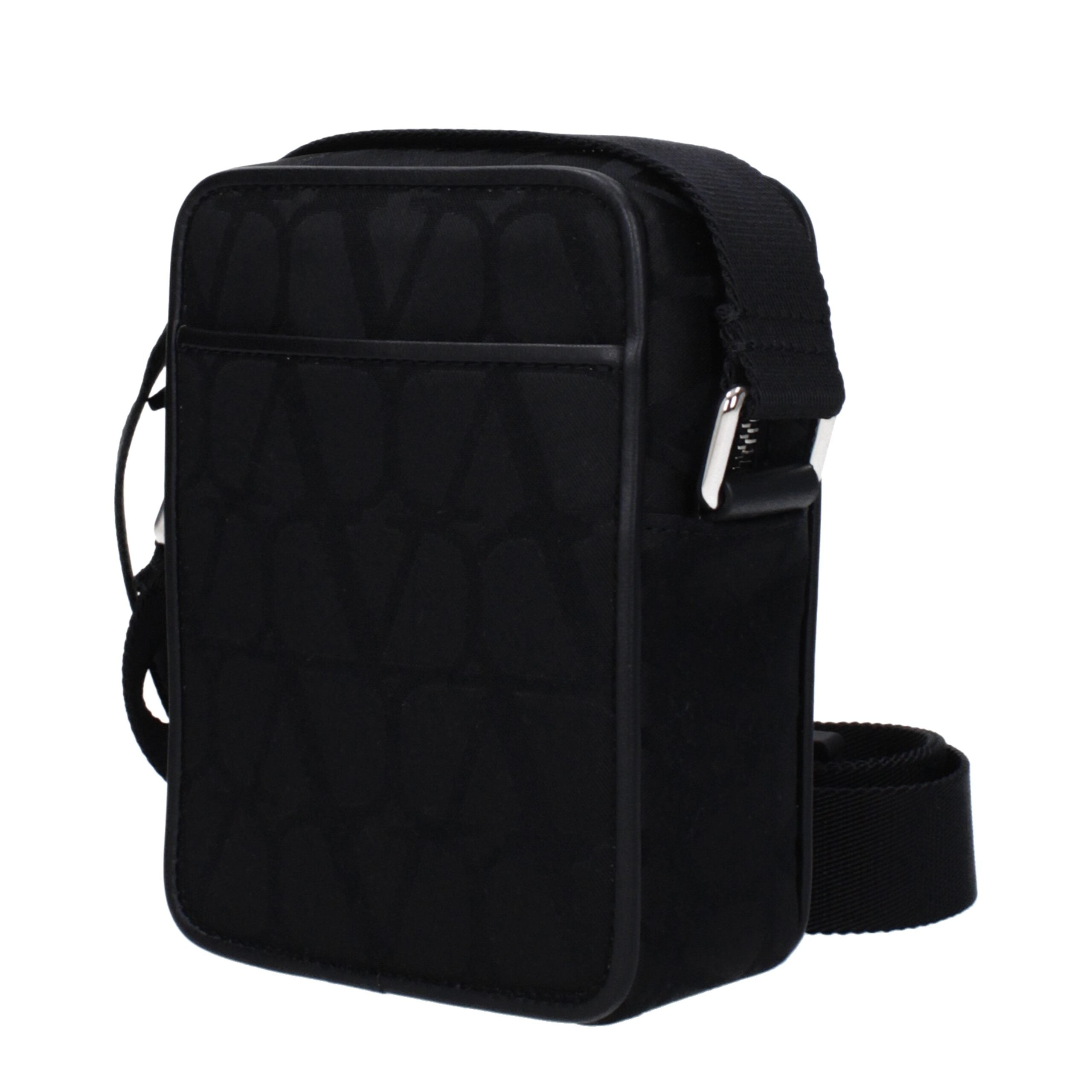 Valentino Garavani Black Fabric Shoulder Bag